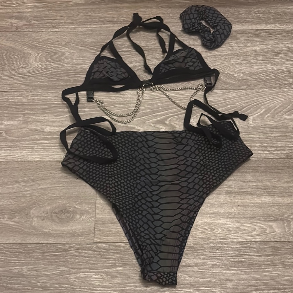 Black Snake Rave Set - Lyte Couture